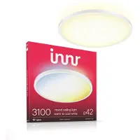Innr Smart Plafondlamp - 42cm - Zigbee - geschikt voor Philips Hue - LED plafonniere warmwit tot koelwit licht - slimme lamp - dimbaar - 3100 Lumen