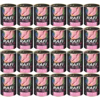 Rafi 5 x 800 g DOLINA NOTECI Natvoer met Kalkoen voor Honden