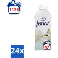 Lenor - Wasverzachter - Citroenbloesem & Zeekristal - 47 Wasbeurten - Voordeelverpakking - 24 stuks