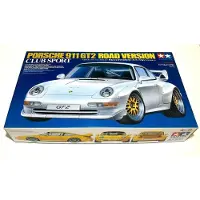 Tamiya Modelbouwpakket Auto - 24247 Porsche 911GT2 Club Sport/Streetv. Plastic - 1:24 - Modelbouw