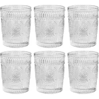 Krumble Waterglas - Set van 6 - Transparant