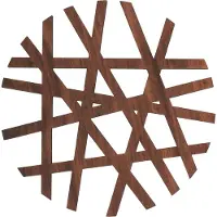 Krumble Pannenonderzetter - Rond - Hout