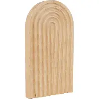 QUVIO Decoratieve beeld - Tray - Hout - Bruin
