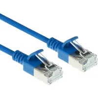 ACT DC7651, 1,5 meter, Cat6a, U/FTP (STP), RJ-45, RJ-45, blauw
