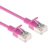 ACT DC7410, 10 meter, Cat6a, U/FTP (STP), RJ-45, RJ-45, roze