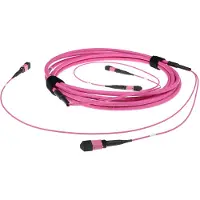 ACT DC5261 Glasvezel Patchkabel 50/125 OM4(OM3) Polarity B Trunkkabel MTP/MPO Female - 50 meter
