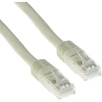 ACT IB8430, 30 meter, Cat6, U/UTP (Twisted Pair), RJ-45 connector, RJ-45 connector, ivoorkleur