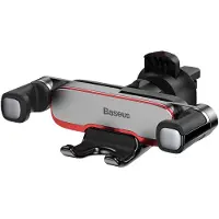 Baseus Lateral Gravity - Autohouder - Zilver - Ergonomisch - Voor op Ventilatierooster