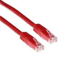 ACT IB9503 LSZH U/UTP CAT6 Patchkabel Rood - 3 meter