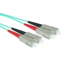 ACT RL3602 Glasvezel Patchkabel Duplex LSZH - SC/SC 50/125µm OM3 - 2 meter