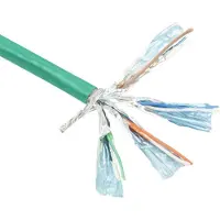 ACT FP657B CAT6 S/FTP PVC Patchkabel Soepel Groen - 305 meter