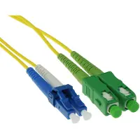 ACT RL8805 Glasvezel Patchkabel Duplex LSZH Singlemode - SC/ACP LC/UPC 9/125µm OS2 - 5 meter
