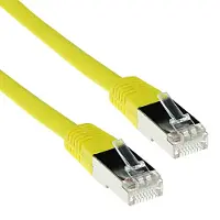 ACT FB9810 LSZH SFTP CAT6 Patchkabel Geel - 10 meter