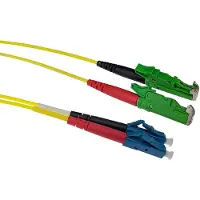 ACT Rl3200 E2000/apc-lc/upc Glasvezelkabel 0.5 M