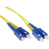 ACT RL3901 Glasvezel Patchkabel Duplex LSZH Singlemode - SC-SC 9/125µm OS2 - 1 meter