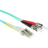 ACT RL7607 Glasvezel Patchkabel Duplex LSZH - LC/ST 50/125µm OM3 - 7 meter
