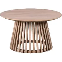 Lewis & Loft Salontafel Levi - FSC mangohout - Rond 70 - Naturel