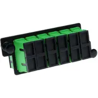 ACT FA2157 Adapterplaat | 6x SC Duplex (12V) OS2 APC8