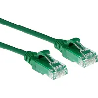 ACT DC9707, 7 meter, Cat6, U/UTP (Twisted Pair), RJ-45 connector, RJ-45 connector, Groen