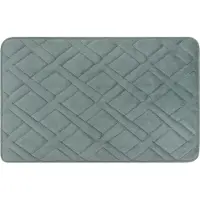 QUVIO Badmat rechthoek - Waterabsorberend - 50 x 80 cm - Microvezel