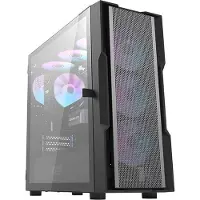 Darkflash Centrale eenheid alleen - mini pc - DK431 Mesh Zwart - DK431 Mesh Computerbehuizing (Zwart)