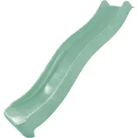 Axi Sky220 Glijbaan met wateraansluiting in Pastel Groen - 220 cm | AanbouwGlijbaan van Kunststof voor Platformhoogte 120cm | Aanbouw element voor speelhuisje / speeltoestel