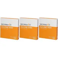Decifera Silicone Sheet 7,5 x 10 cm Sw0101 3x5 St Pleister