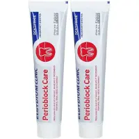 Elgydium Oral Care Clinic Perioblock Care Tandpasta | Gevoelige tanden & tandvlees 2x75 ml Tandpasta
