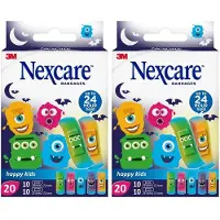 3M Nexcare Happy Kids Monsters Assortiment 2x20 St Pleister