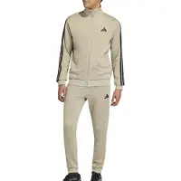 Adidas Trainingspak Sportswear Basic 3-Stripes French Terry Track Suit heren EU M