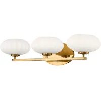 Kichler LED Wandlamp Pim | 3W 3000K 300Lm 830 | IP44 | Dimbaar | Fox Gold