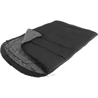 Easy Camp Easycamp Raven Square Double 5°c Slaapzak Zwart Regular / Double Zipper