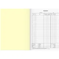 König & Ebhardt Kassenbuch DIN A4 orange 2 x 50 Bl.