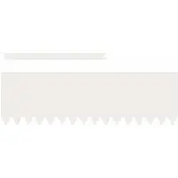 vidaXL Grasafscherming 20 st 100 x 0,05 x 30 cm Koud Gewalst Staal Wit