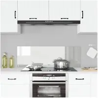 vidaXL Keukenachterwand Doorzichtig 120 x 40 cm gehard glas