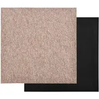 vidaXL Tapijt 20 st Beige 50 x 50 cm 100% Polypropyleen