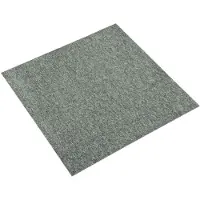 vidaXL Tapijt 20 st Groen 50 x 50 cm 100% Polypropyleen