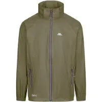 Trespass Unisex, Buitenjas, QIKPAC X Unisex Shell Jas (S), Groen, S