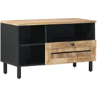 vidaXL Opbergkasten Bruin 80 x 33,5 x 46 cm Massief Mango Hout