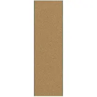 vidaXL Deurmat Anders Crème en Zwart 120 x 400 cm Polyamide en PVC
