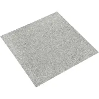 vidaXL Tapijt 20 st Lichtgrijs 50 x 50 cm 100% Polypropyleen