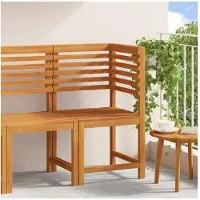 vidaXL Tuinstoel Bruin 50 x 50 x 91cm Massief acaciahout