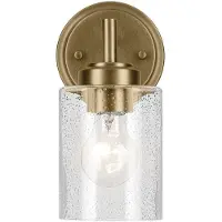 Kichler LED Wandlamp Winslow | 1X E27 Max 60W | Natural Brass