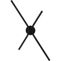 Lyora Design wandlamp Akro zwart