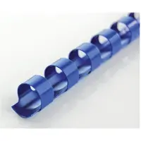 GBC Combbind Bindruggen blauw - a4 - 6 mm - 100 stuks