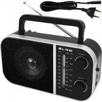 BLOW Radio-Ontvanger Klap Ra6 Zwart (AM, VHF), Radio, Zwart