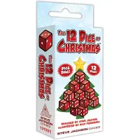 Steve Jackson Games De 12 Dobbelstenen van Kerstmis Dobbelspel Familievakantie voor 2 tot 5 spelers van 10 jaar