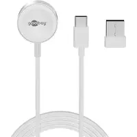 Goobay Apple Watch lader | (Draagbaar, Magnetisch, Wit)
