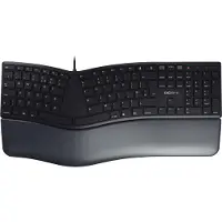 Cherry KC 4500 ERGO, ergonomisch toetsenbord, zwart, UK-layout (QWERTY)