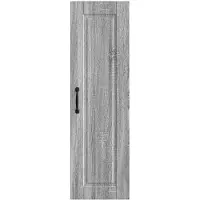 vidaXL Wandkast PORTO, grijs Sonoma, 30 x 31 x 100 cm, houtvezel